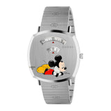 Gucci Grip x Disney Quartz Silver Dial Silver Steel Strap Unisex Watch - YA157419 Buy Now By Gucci