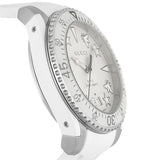 Gucci Dive Quartz White Dial White Rubber Strap Watch For Men - YA136337 Buy Now By Gucci
