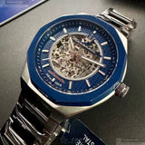 Maserati Stile Automatic Skeleton Silver Dial Silver Steel Strap Watch For Men - R8823142004 Buy Now By Maserati