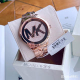 Michael Kors Runway Mercer Quartz Rose Gold Dial Rose Gold Steel Strap Watch For Women - MK6736 Buy Now By Michael Kors
