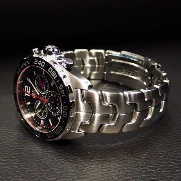 Tag Heuer Senna Black Dial Watch for Men - CAZ1015.BA0883