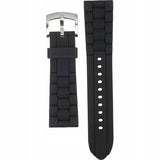 Emporio Armani Chronograph Black Dial Black Rubber Strap Watch For Men - AR5865 Buy Now By Emporio Armani