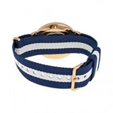 Daniel Wellington Classic Glasgow White Dial Two Tone NATO Strap Watch For Women - DW00100031 Buy Now By Daniel Wellington