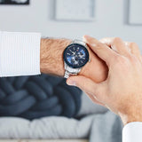 Tommy Hilfiger Austin Blue Dial Silver Steel Strap Watch for Men - 1791640 Buy Now By Tommy Hilfiger