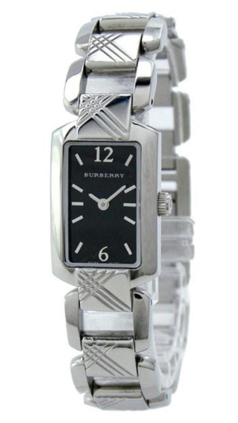 Burberry Signature Quartz Black Dial Silver Steel Strap Watch for Women - BU4210 Buy Now By Burberry