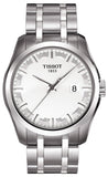 Tissot T Trend Couturier Chronograph White Dial Silver Steel Strap Watch For Men - T035.410.11.031.00 Buy Now By Tissot