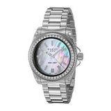 Gucci Dive Diamonds Mother of Pearl Dial Silver Steel Strap Watch For Women - YA136406 Buy Now By Gucci
