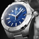 Tag Heuer Aquaracer Quartz Blue Dial Silver Steel Strap Watch for Women - WBD1312.BA0740 Buy Now By Tag Heuer