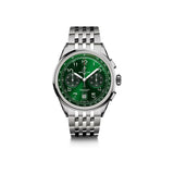 Breitling Premier B01 Chronograph 42 Green Dial Silver Steel Strap Watch for Men - AB0145371L1A1 Buy Now By Breitling