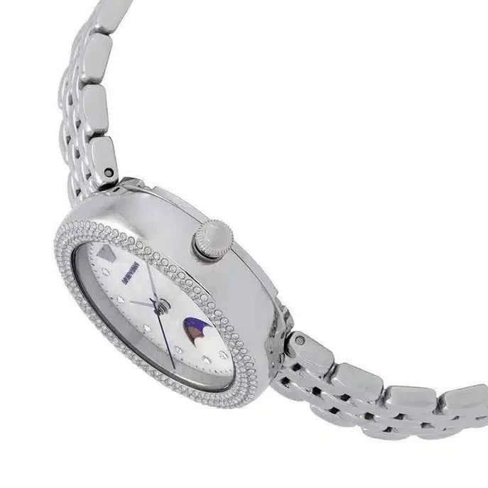 Emporio Armani Rosa Quartz Mother of Pearl Dial Silver Steel Strap Watch For Women - AR11461 Buy Now By Emporio Armani