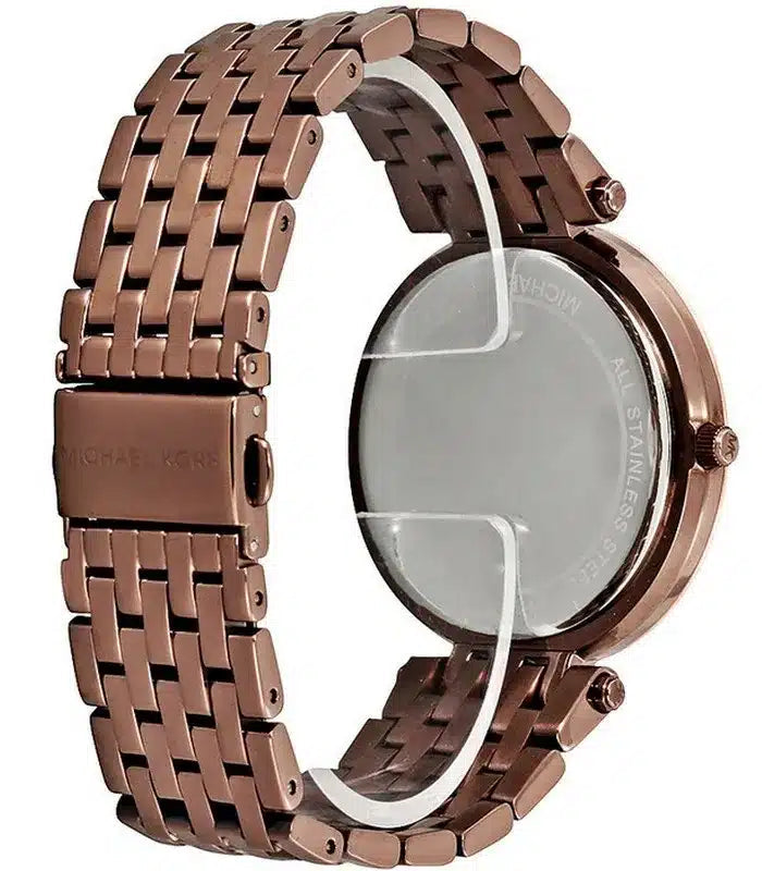 Michael Kors Darci Quartz Brown Dial Brown Steel Strap Watch For Women - MK3416 Buy Now By Michael Kors