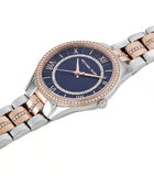 Michael Kors Lauryn Quartz Blue Dial Two Tone Steel Strap Watch For Women - MK3929 Buy Now By Michael Kors