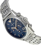 Emporio Armani Luigi Chronograph Quartz Blue Dial Silver Steel Strap Watch For Men - AR1974 Buy Now By Emporio Armani