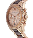 Michael Kors Blair Rose Gold Dial Two Tone Steel Strap Watch For Women - MK5859 Buy Now By Michael Kors