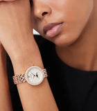 Emporio Armani Rosa Mother of Pearl Dial Rose Gold Steel Strap Watch For Women - AR11462 Buy Now By Emporio Armani