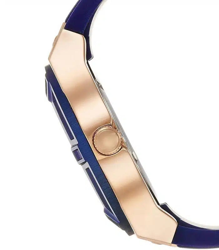 Guess Jet Setter Analog Quartz Blue Dial Blue Rubber Strap Watch For Women - W0571L1 Buy Now By Guess