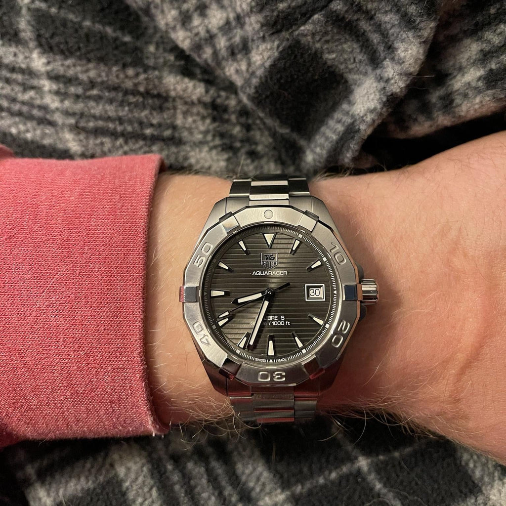 Tag Heuer Aquaracer Anthracite Dial Watch for Men - WAY2113.BA0928