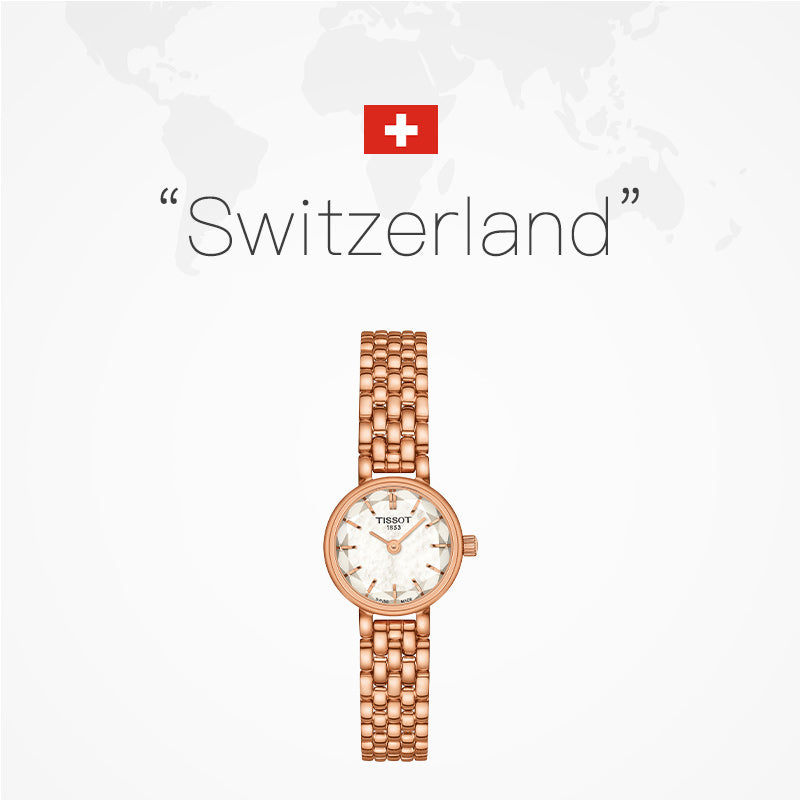 Tissot Lovely Mother of Pearl Dial Rose Gold Steel Strap Watch for Women - T140.009.33.111.00 Buy Now By Tissot