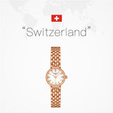 Tissot Lovely Mother of Pearl Dial Rose Gold Steel Strap Watch for Women - T140.009.33.111.00 Buy Now By Tissot