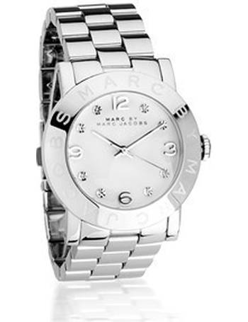 Marc Jacobs Amy Silver Dial Silver Steel Strap Watch for Women - MBM3181 Buy Now By Marc Jacobs