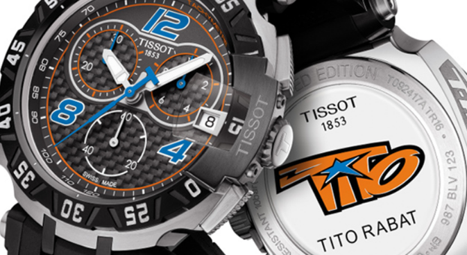 Tissot T Race Tito Rabat Chronograph Watch For Men - T092.417.27.207.01 Buy Now By Tissot