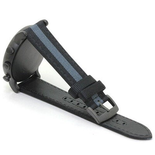 Emporio Armani Luigi Chronograph Quartz Black Dial Two Tone Nylon Strap Watch For Men - AR1948 Buy Now By Emporio Armani