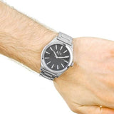 Armani Exchange Nico Analog Black Dial Silver Steel Strap Watch For Men - AX2320 Buy Now By Armani Exchange