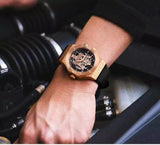 Maserati Potenza Limited Edition Automatic Skeleton Black Dial Black Leather Strap Watch For Men - R8821108025 Buy Now By Maserati