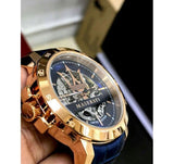 Maserati Automatic Blue Dial Blue Leather Strap Watch For Men - R8821119005 Buy Now By Maserati
