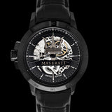 Maserati Automatic Black Dial Black Leather Strap Watch For Men - R8821119007 Buy Now By Maserati
