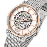 Maserati Epoca Automatic White Dial Silver Mesh Bracelet Watch For Men - R8823118001 Buy Now By Maserati