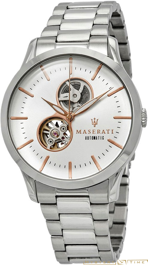 Maserati Tradizione Automatic White Dial Stainless Steel Watch For Men - R8823125001 Buy Now By Maserati