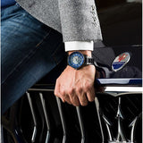 Maserati SFIDA Automatic Blue Dial Silver Steel Strap Watch For Men - R8823140001 Buy Now By Maserati