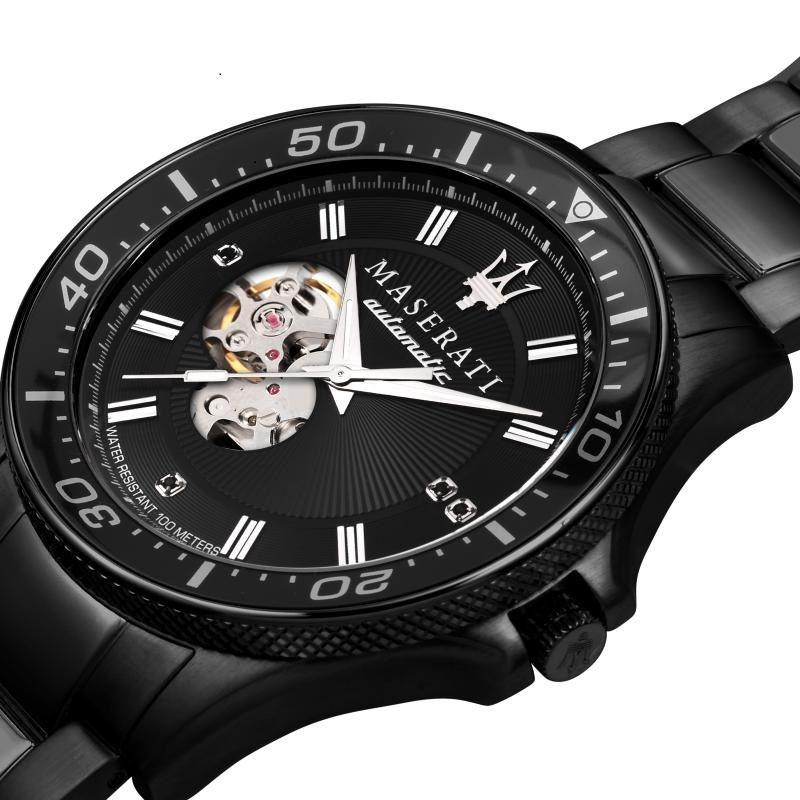 Maserati SFIDA Automatic Black Special Edition 44mm Watch For Men - R8823140005 Buy Now By Maserati
