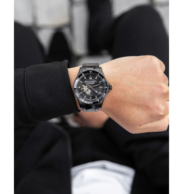 Maserati SFIDA Special Edition Diamond Mechanical Watch For Men - R8823140005 Buy Now By Maserati