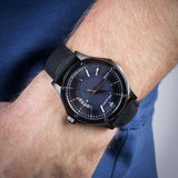 Maserati Circuito Blue Dial Black Leather Strap Watch For Men - R8851127002 Buy Now By Maserati