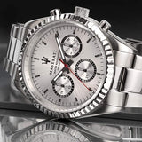 Maserati Competizione Silver Dial Silver Steel Strap Watch For Men - R8853100018 Buy Now By Maserati