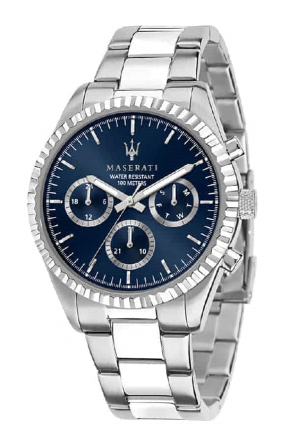 Maserati Competizione Chronograph Quartz Blue Dial Watch For Men - R8853100022 Buy Now By Maserati