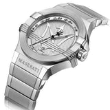 Maserati Potenza Silver Dial Silver Steel Strap Watch For Men - R8853108002 Buy Now By Maserati