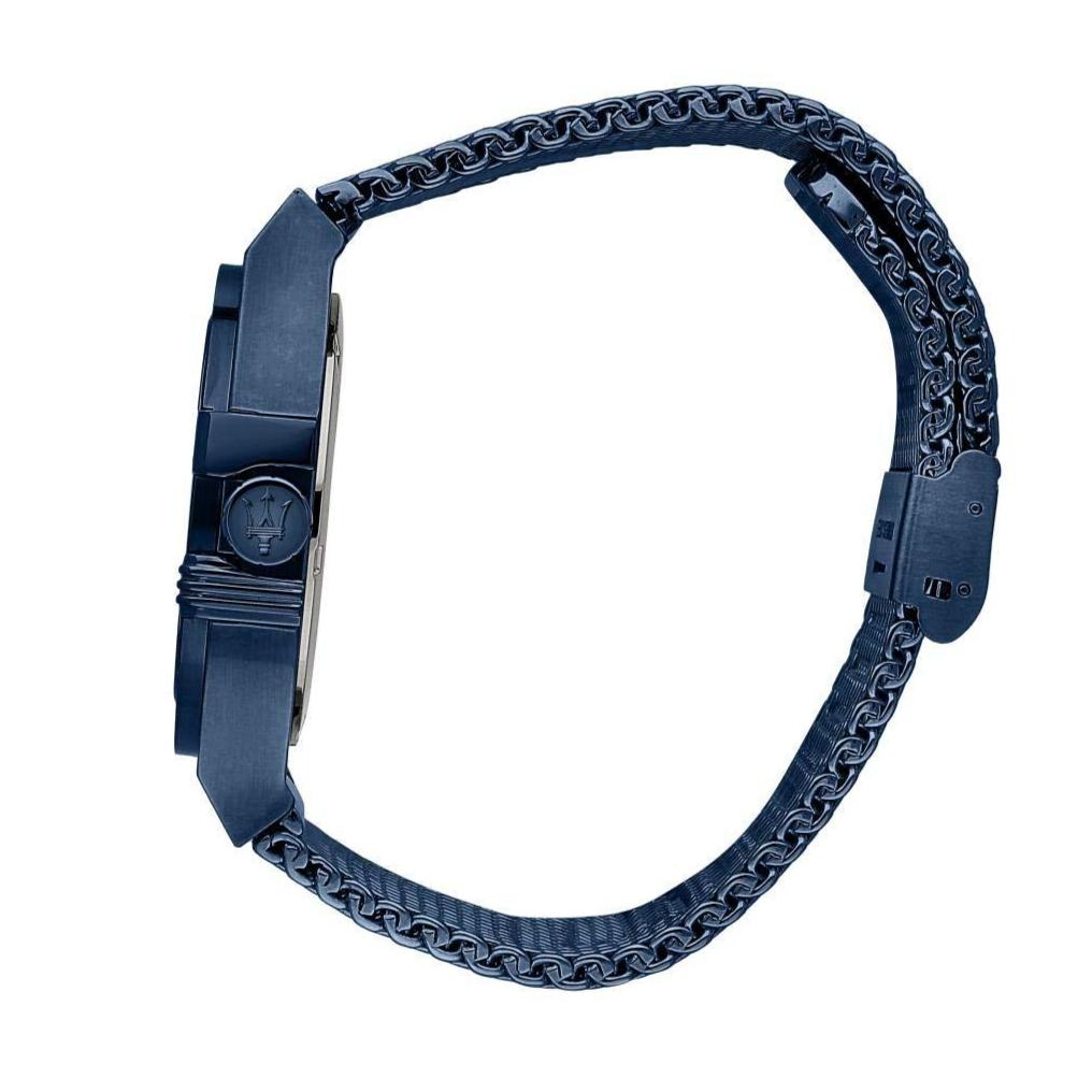 Maserati Potenza Blue Dial Edition 42mm Mesh Bracelet Watch For Men - R8853108008 Buy Now By Maserati