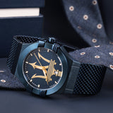Maserati Potenza Blue Dial Edition 42mm Mesh Bracelet Watch For Men - R8853108008 Buy Now By Maserati