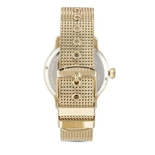 Maserati Epoca Golden Dial Golden Mesh Bracelet Watch For Men - R8853118003 Buy Now By Maserati