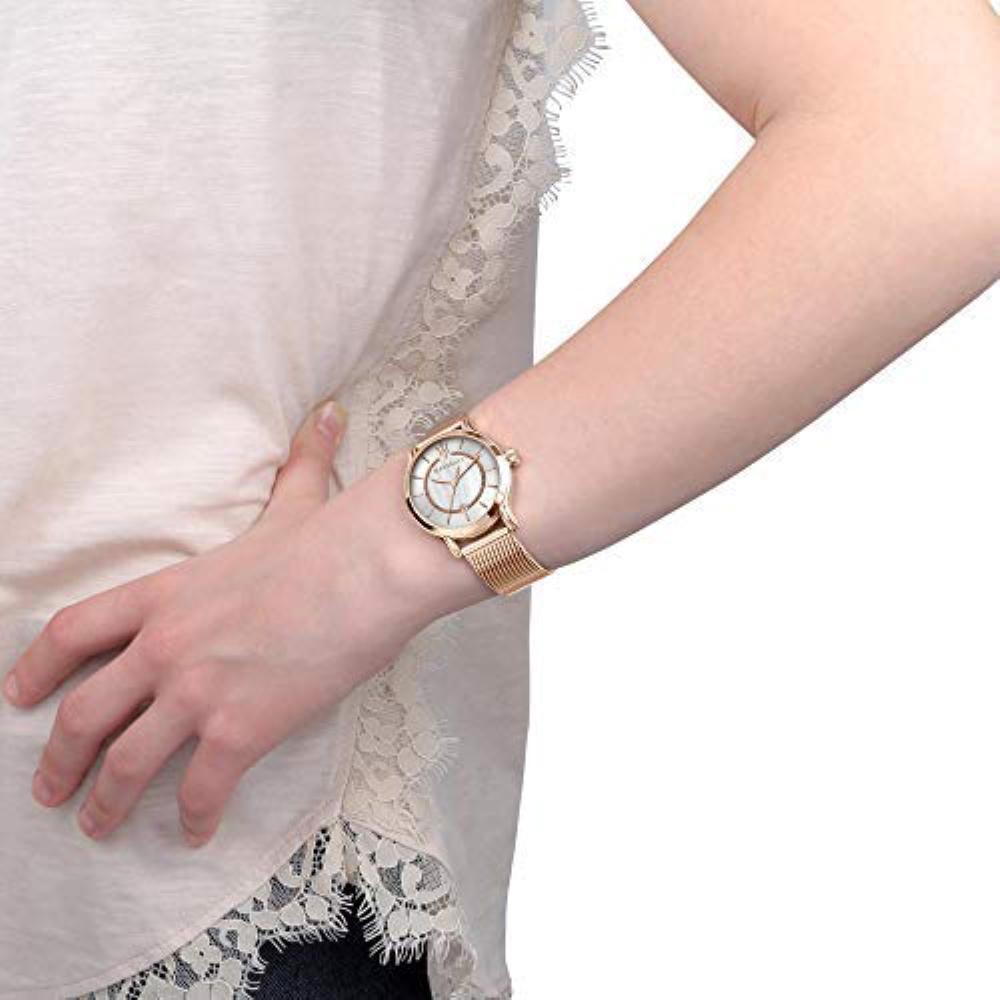 Maserati Epoca Mother of Pearl Dial Rose Gold Mesh Strap Watch For Women - R8853118506 Buy Now By Maserati