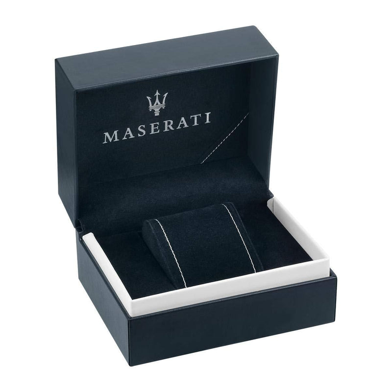 Maserati Triconic Analog Black Dial Black Steel Strap Watch For Men - R8853139004 Buy Now By Maserati