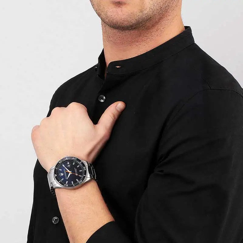 Maserati SFIDA Quartz Bue Dial Stainless Steel Watch For Men - R8853140001 Buy Now By Maserati