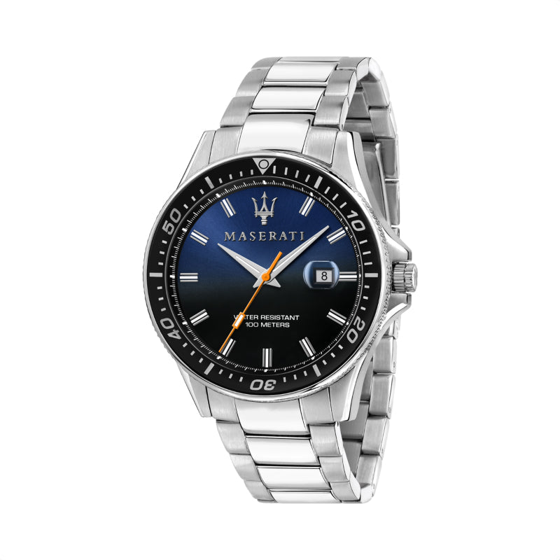 Maserati SFIDA Quartz Bue Dial Stainless Steel Watch For Men - R8853140001 Buy Now By Maserati