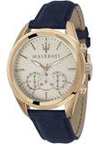 Maserati Traguardo Chronograph Grey Dial Leather Strap Men's Watch - R8871612016 Buy Now By Maserati