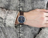 Maserati Epoca Chronograph Blue Dial Brown Leather Strap Watch For Men - R8871618001 Buy Now By Maserati
