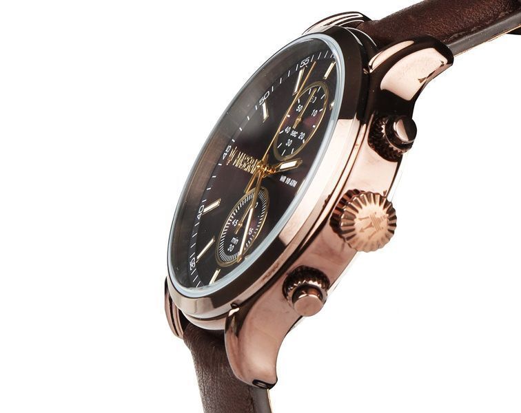 Maserati Epoca Chronograph Brown Dial Brown Leather Watch For Men - R8871618006 Buy Now By Maserati