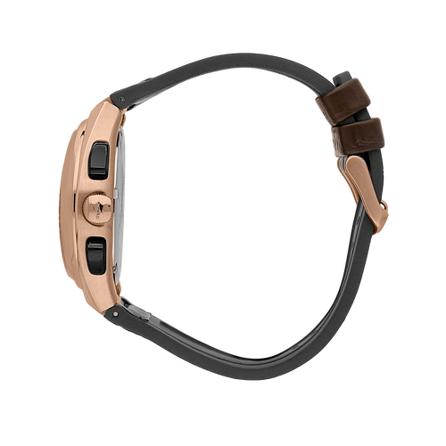 Maserati Triconic Chronograph Grey Dial Brown Leather Strap Watch For Men - R8871639003 Buy Now By Maserati